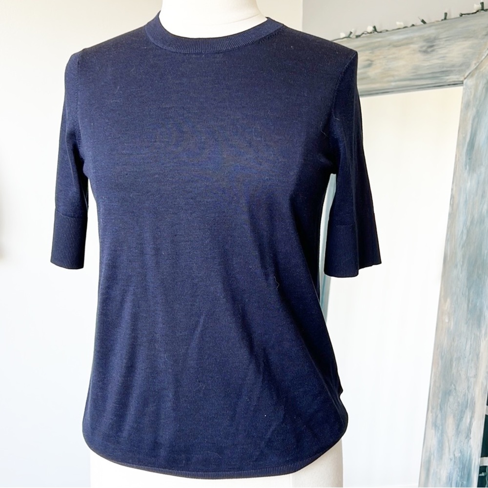 COS Short Sleeve Sweater